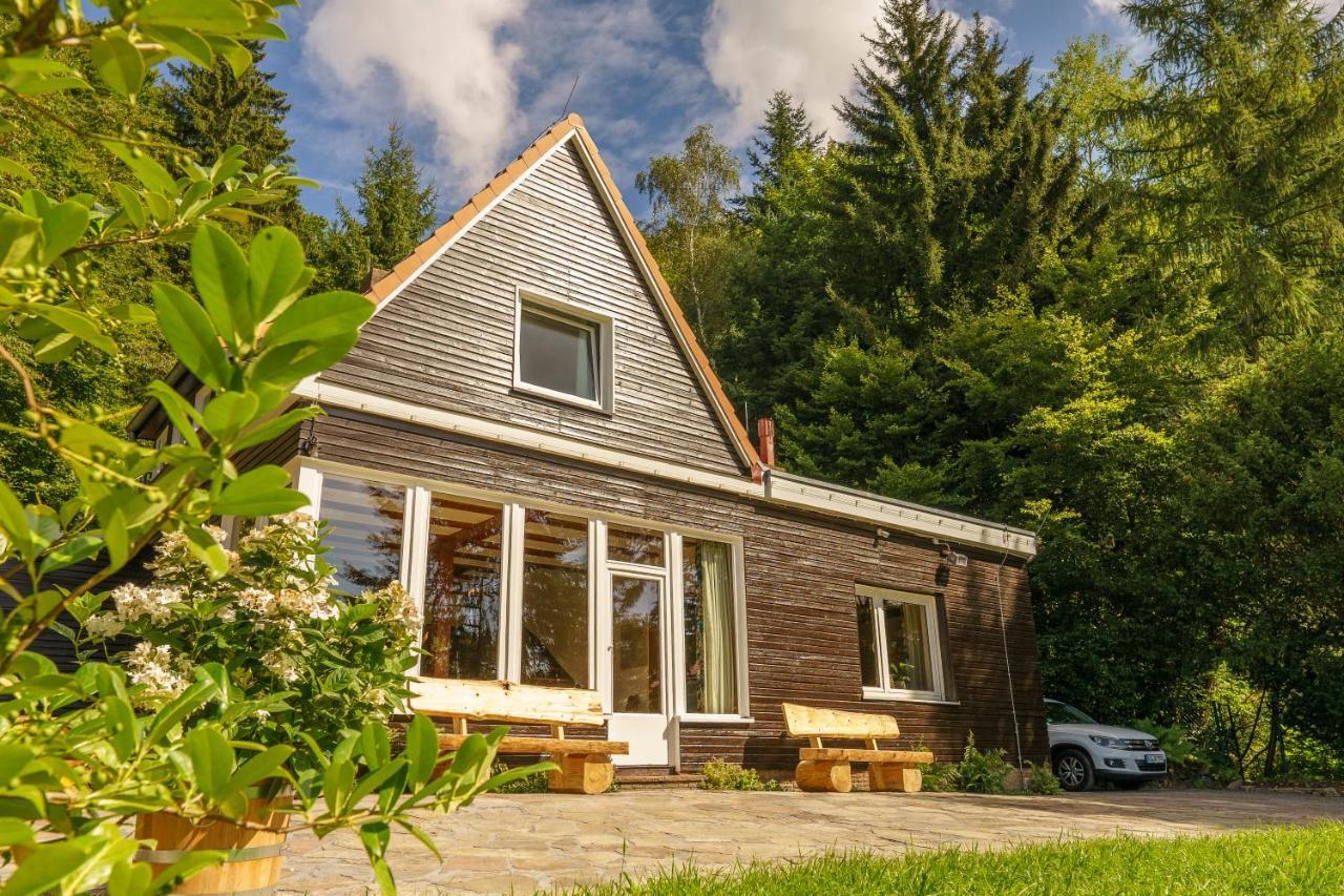 Waldhaeuschen Am Sonnenhof Villa Касел Екстериор снимка