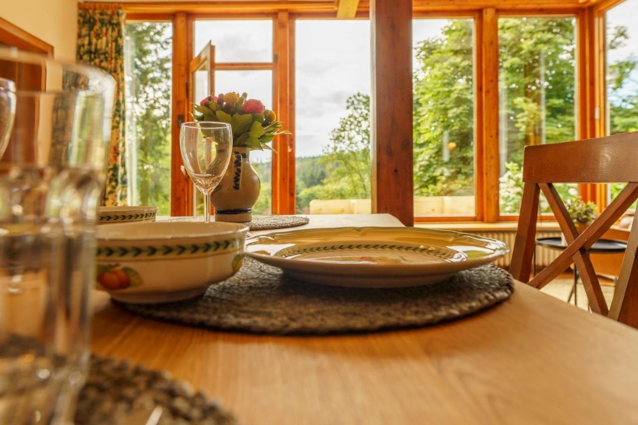 Waldhaeuschen Am Sonnenhof Villa Касел Екстериор снимка