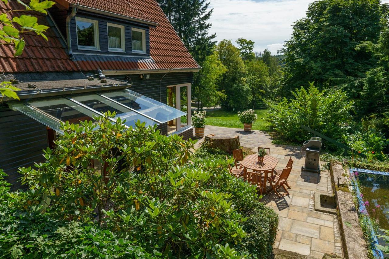 Waldhaeuschen Am Sonnenhof Villa Касел Екстериор снимка