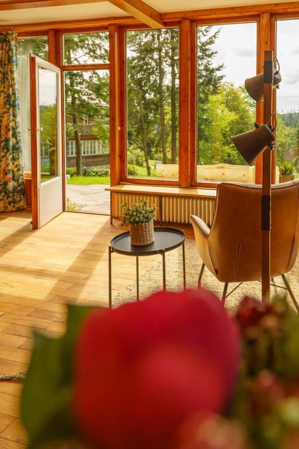 Waldhaeuschen Am Sonnenhof Villa Касел Екстериор снимка